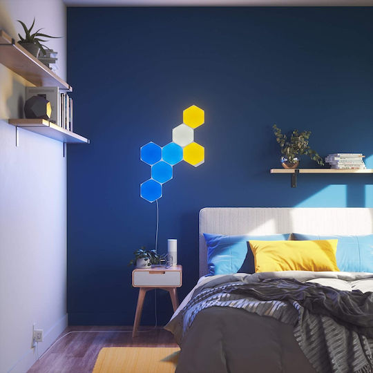 Nanoleaf Dekorative Leuchte Shapes Hexagons Starter Kit LED 9 Stk.