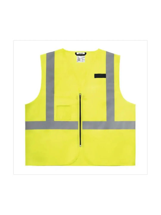 Milwaukee Men's Work Vest Yellow