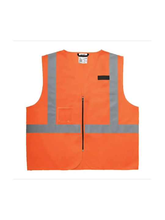 Milwaukee Men's Work Vest Orange