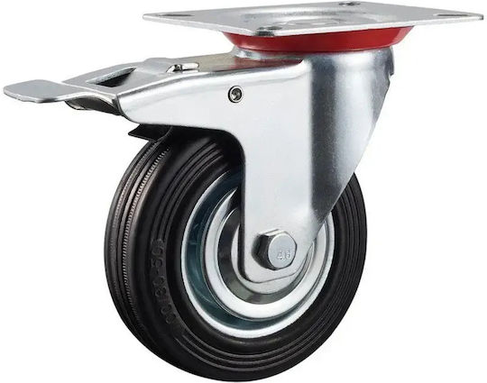 01755 Wheel with Brake 75mm