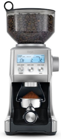 Sage The Smart Grinder Pro Ηλεκτρικός Μύλος Καφέ 165W με Χωρητικότητα 450gr και Επίπεδα Άλεσης Καφέ