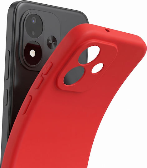 Zanaé Case Xiaomi Redmi Note 17 Silicone Camera Protection Red