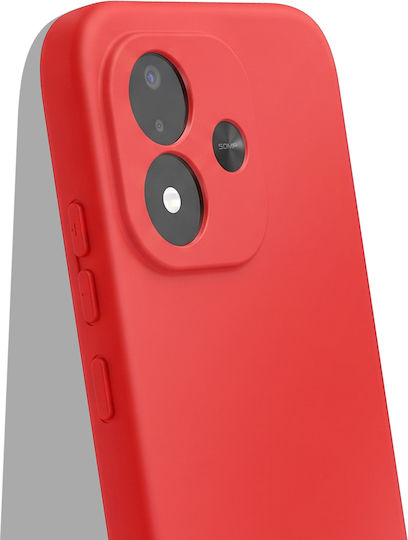 Zanaé Case Xiaomi Redmi Note 17 Silicone Camera Protection Red