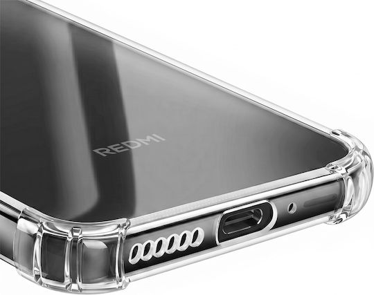 Zanaé Shockproof Bumper Case Xiaomi Redmi Note 17 Pro Reinforced Corners Transparent