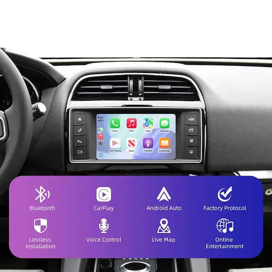 Digital IQ Auto-Audiosystem für Suzuki Swift, Skoda Superb, Land Rover Discovery, Dodge Journey und Chrysler Vision 2016–2019 (Bluetooth/USB/Wi-Fi/GPS/Apple CarPlay/Android Auto) mit 8-Zoll-Touchscreen