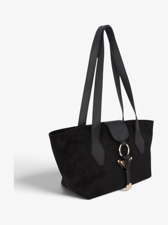 Women's Shoulder Bag Suede Brown