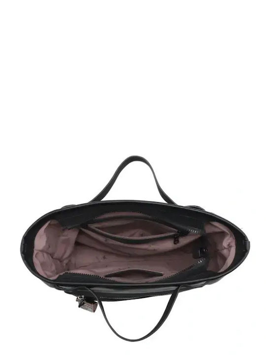 Women's Black Shoulder Bag