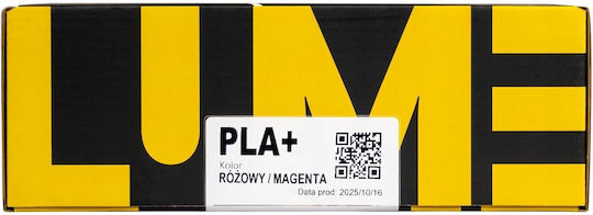 Zamel Lume PLA+ Филамент за 3D принтер 1.75 mm Розов 1 kg