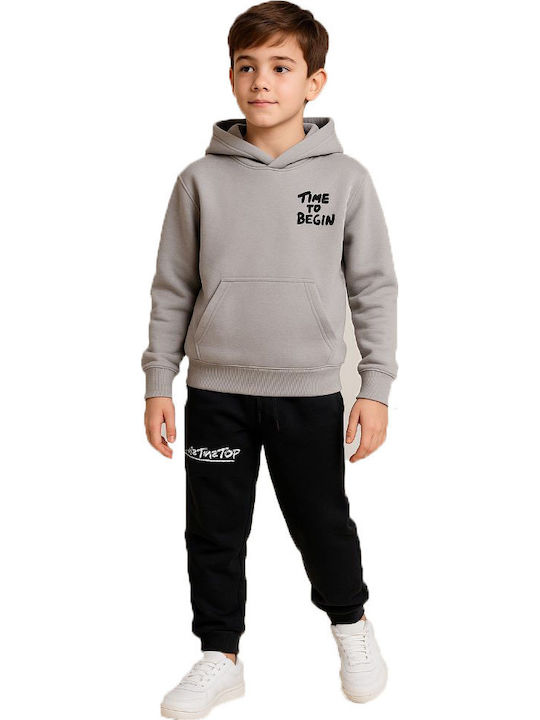 Kinder Jogginganzug-Set Grau 2-tlg.