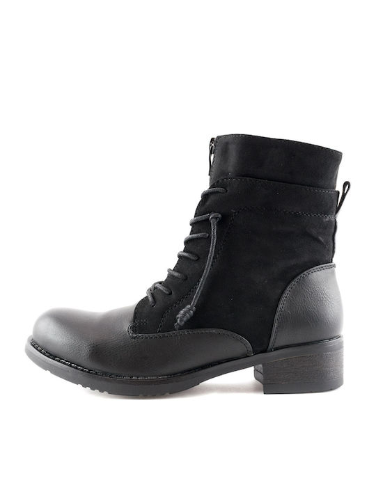 Women's Black Combat Boots