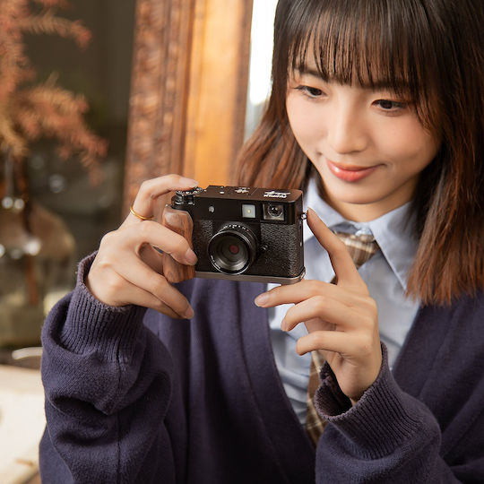 Smallrig L-shaped Quick-release Mount Plate Wooden Handle Fujifilm X Half Charcoal Silver 5394