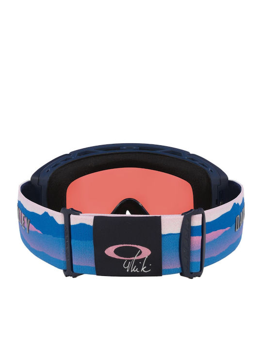 Oakley Snow Mască de Schi și Snowboard pentru Adulți Multicoloră cu Lentilă Multicoloră