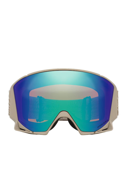 Oakley Snow Mască de Schi și Snowboard pentru Adulți Multicoloră cu Lentilă Multicoloră