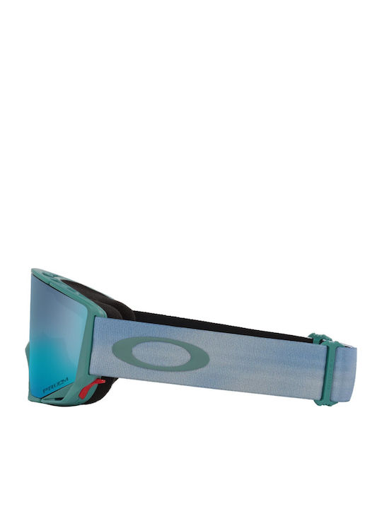 Oakley Snow Mască de Schi și Snowboard pentru Adulți Multicoloră cu Lentilă Multicoloră
