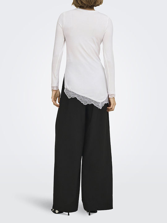 Only Bluse Cloud Dancer Offwhite