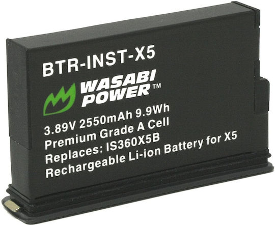 Wasabi Power Insta360 X5 Battery 2-pack Dual Usb-c Charger