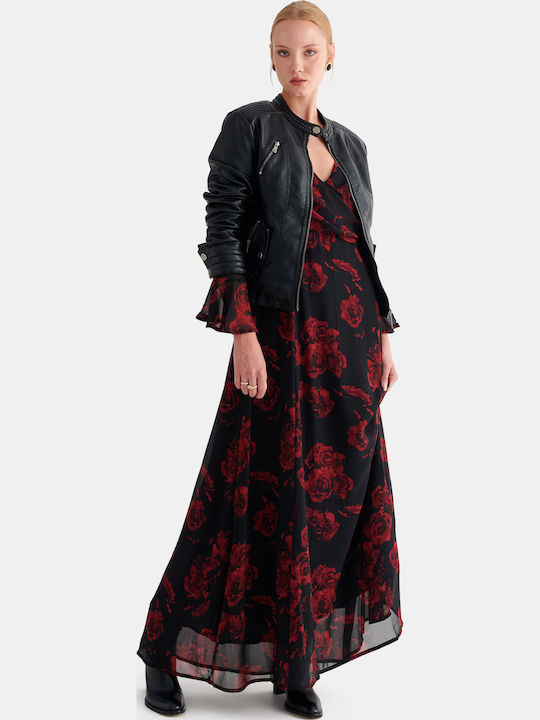 Maxi Damenkleid Schwarz