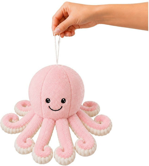 Lean Toys Plüschtier Plüsch-Oktopus 16 cm