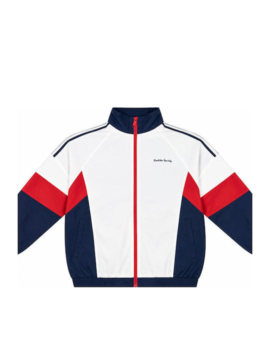 Retro-Sportjacke Beige