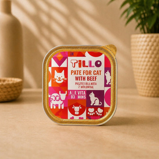 Animal Island Wet Cat Food with Beef 100gr