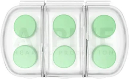 Alpine Softsilicon Ωτοασπίδες Σιλικόνης για Κολύμβηση 2τμχ