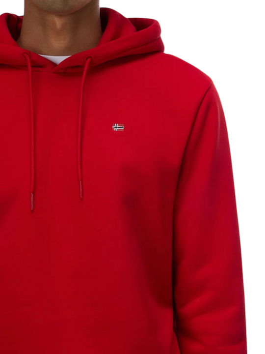 Balis Kapuzen-Sweatshirt Rot