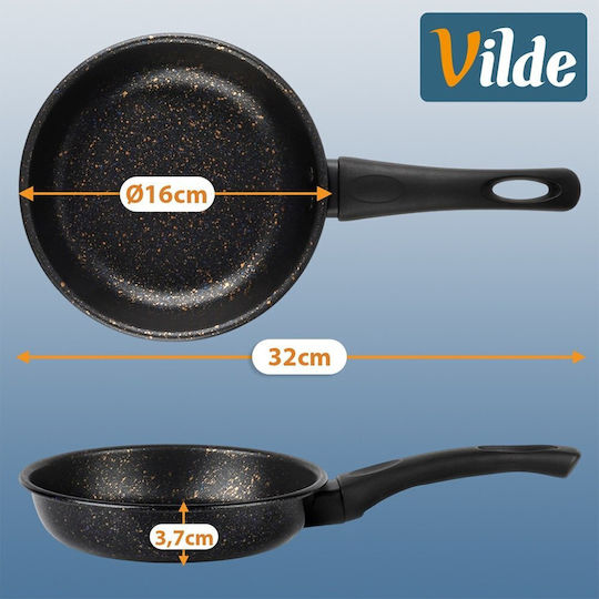 Vilde Aluminium-Pfanne mit Steinbeschichtung 16 cm