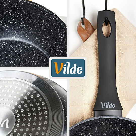 Vilde Granitica Τηγάνι από Αλουμίνιο με Επίστρωση από Πέτρα 28cm