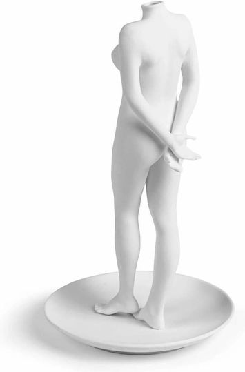 Seletti White Porcelain Decorative Vase