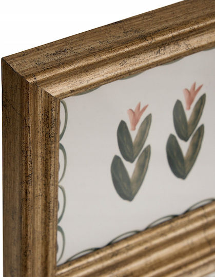 Atmosphera 6-Photo Plastic Multi-Frame with Gold Frame
