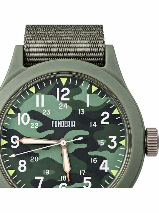 Дамски Часовник 41mm На Батерия със Сива Текстилна Каишка