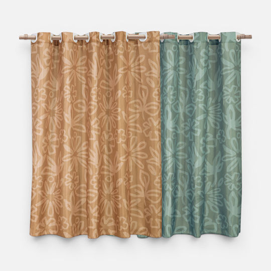 Nef-Nef Homeware Harmony Κουρτίνα 180x200cm Μπεζ