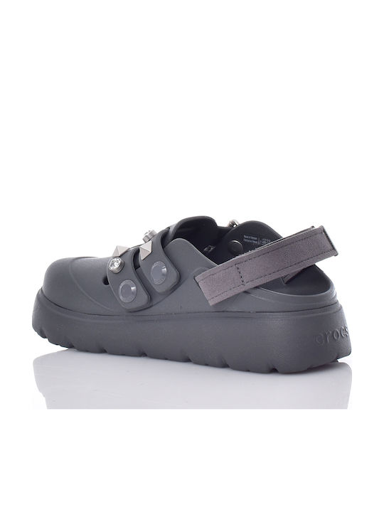 Crocs Loaferette Star Studded Women's Clogs Grey