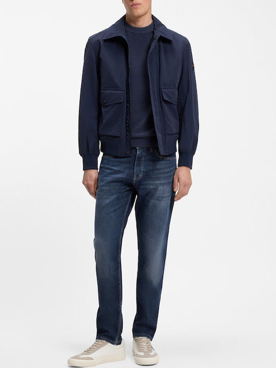 Мъжки Еластични Дънкови Панталони Denimblue