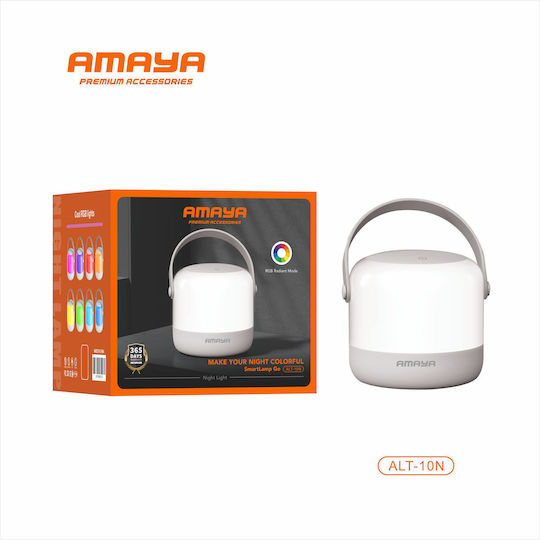 Amaya LED Nachtlicht mit Batteriebetrieb Weiß Amaya LED Nachtlicht mit Batteriebetrieb Weiß