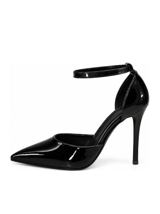 Pointed Toe High Heel Pumps Black WD-6364-27ΗΗ-BLACK
