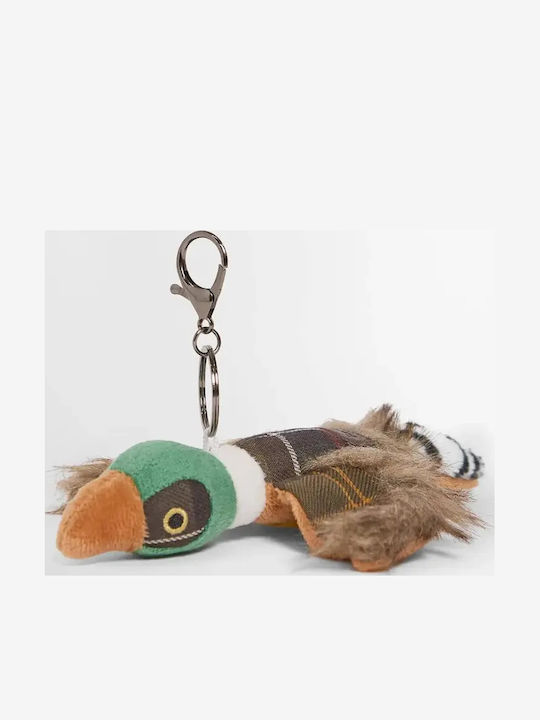 Barbour Animal Key Ring Ecru