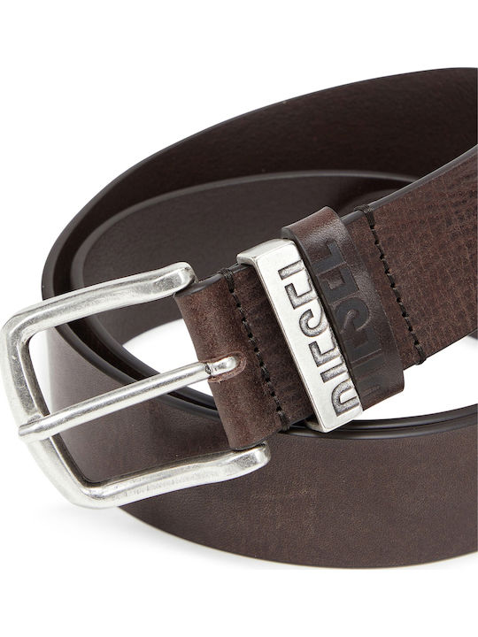 Ανδρική Ζώνη Δερμάτινη DarkBrown