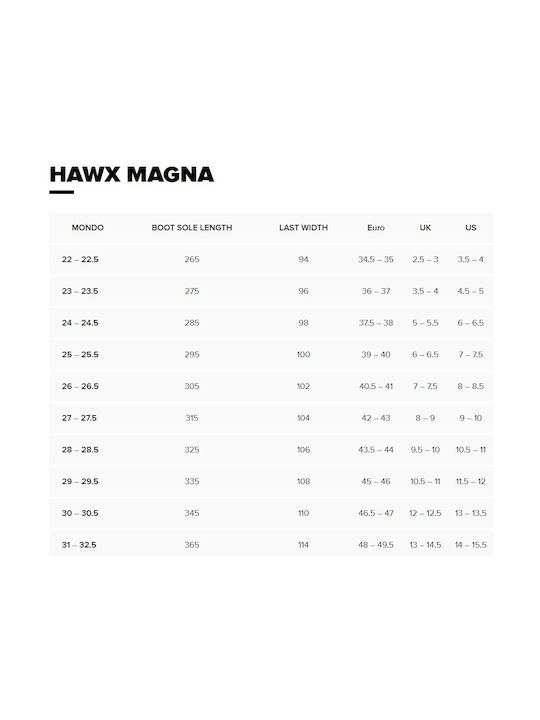 Atomic Hawx Magna Γυναικείες Μπότες Σκι Μαύρες
