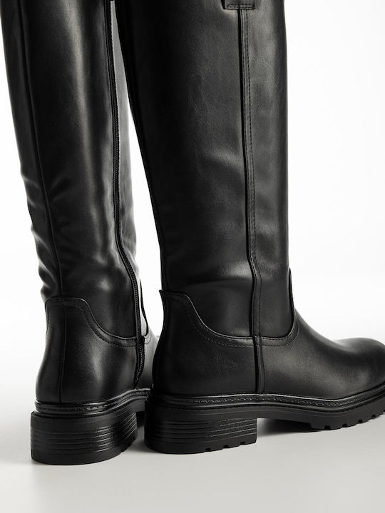 Damenstiefel Schwarz X27-308-JW249-Schwarz