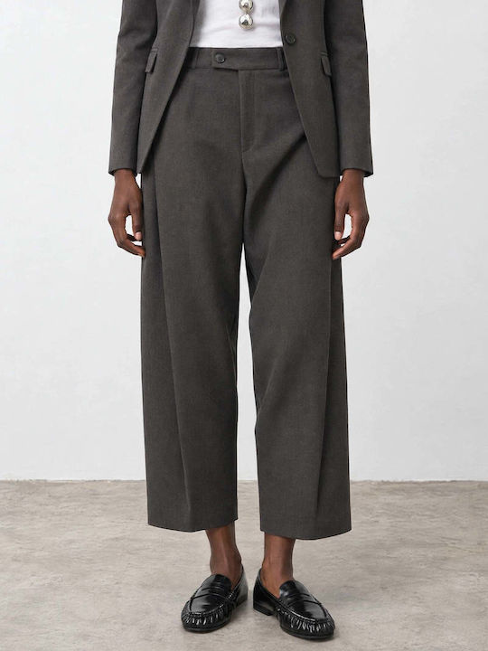 Bill Cost Women's Grey Fabric Trousers