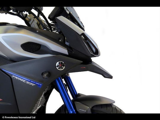 Powerbronze Vorderseite Vorderradkotflügel Motorrad für Yamaha MT-09 Schwarz 1Stück