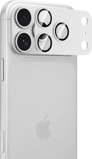 Kameraschutz Tech-Protect Camfull Fit+ iPhone 18 Pro Silber 5906302399543