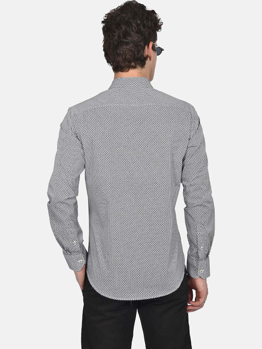 Cămașă din bumbac cu mânecă lungă, Regular Fit, Violet