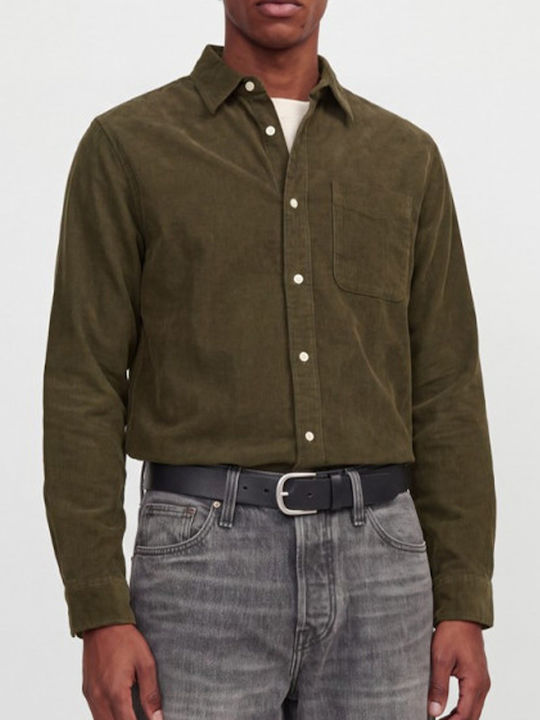 Jack & Jones Jprbluray Риза с Дълъг Ръкав от Рипсено Кадифе Crocodile