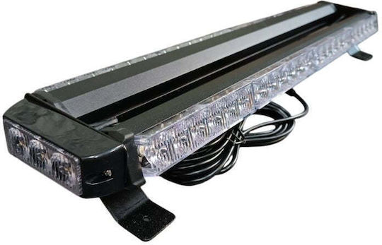 Φως Ημέρας Αυτοκινήτου σε σχήμα Μπάρας LED 50cm με Πράσινο Φωτισμό 1τμχ