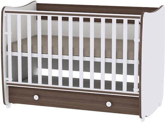 Lorelli Babybett Dream Weiß mit Matratze & Schublade