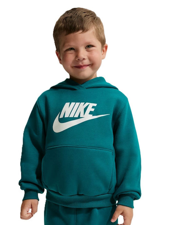 Nike Club Fleece Kids Sweatpants Set Petrol Blue