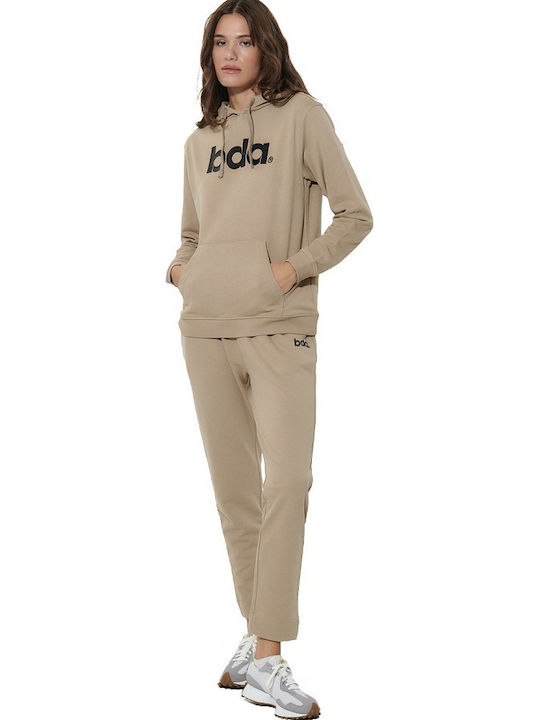 Women's Hooded Sweatshirt Khaki