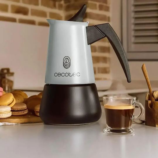 Cecotec Piccolina 900 Ibric pentru espresso 10 cești Inox Albastru